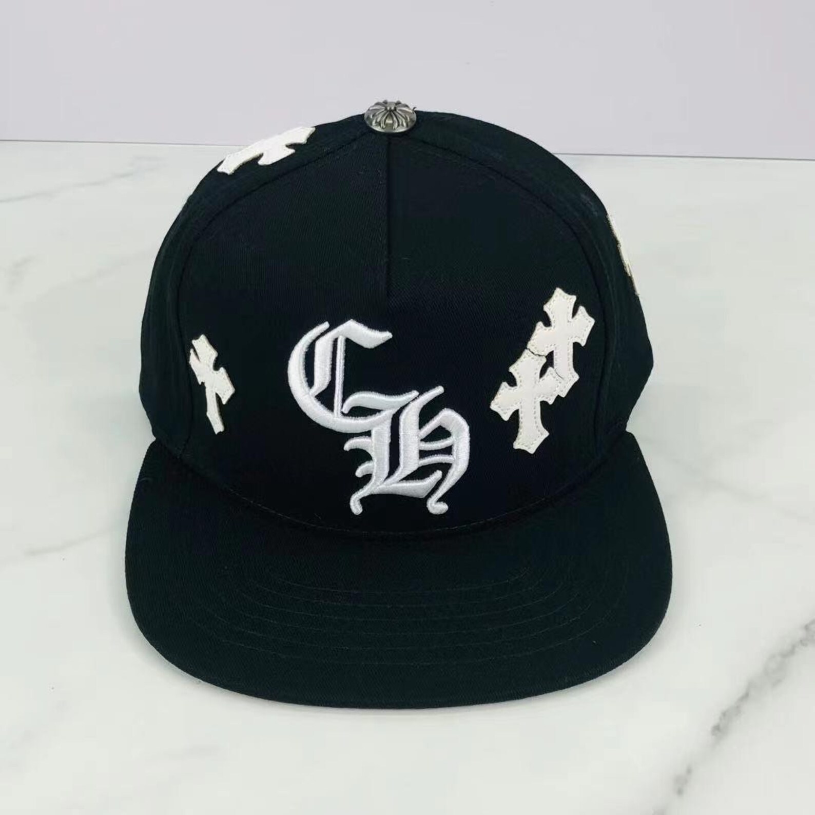 Chrome Hearts Cross Patch Baseball Hat Etsy