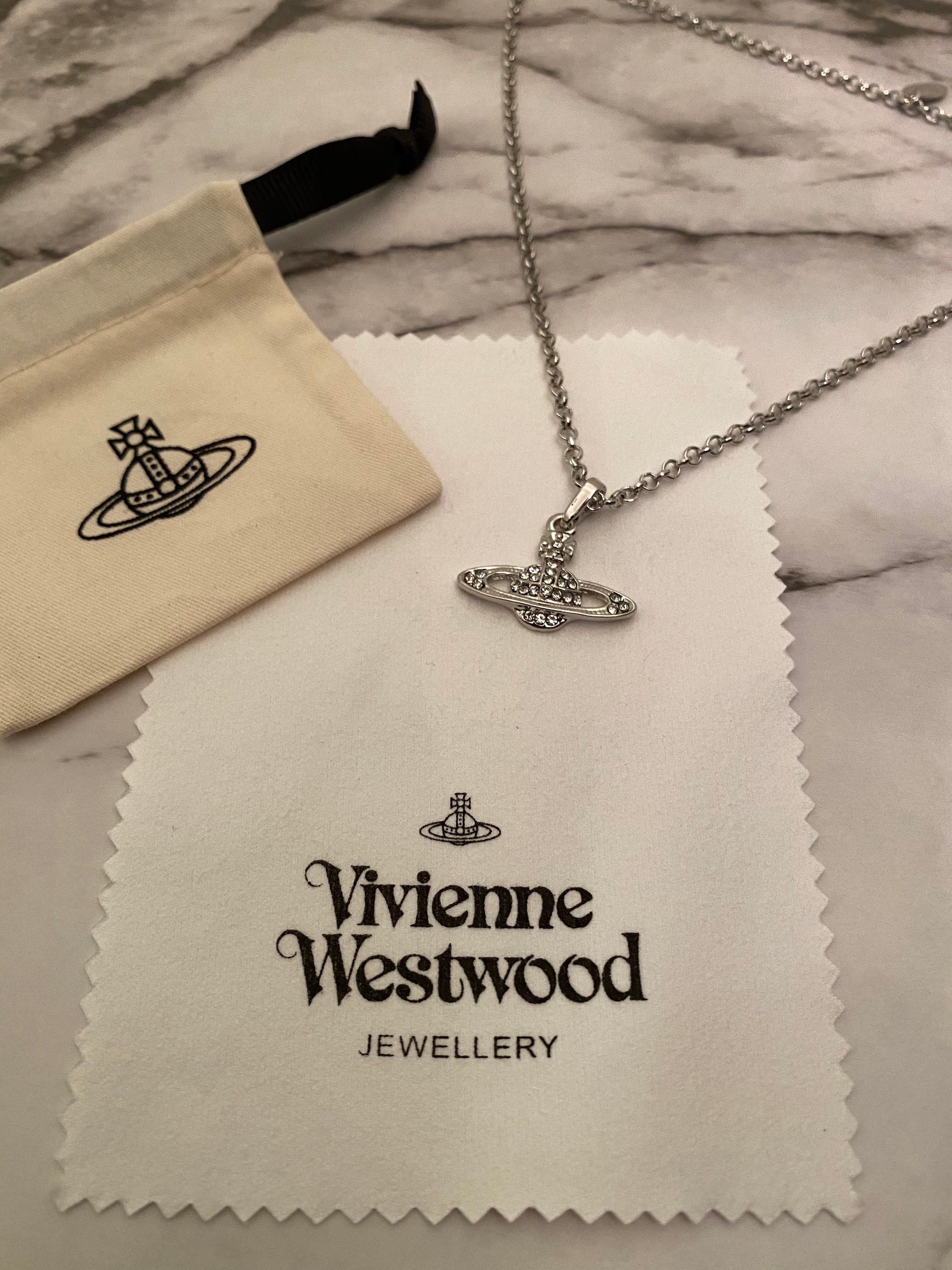 Vivienne Westwood Saturn Necklace | Etsy