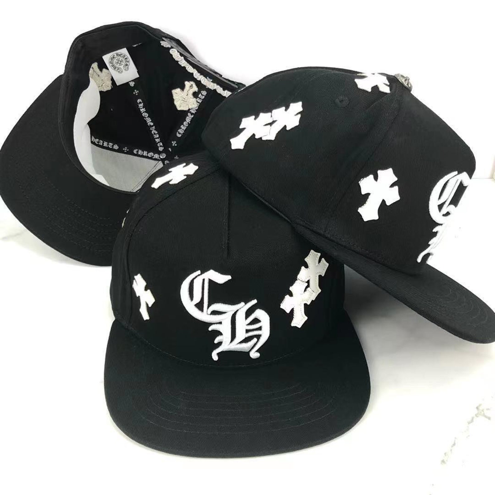 Chrome Hearts Cross Patch Baseball Hat Etsy