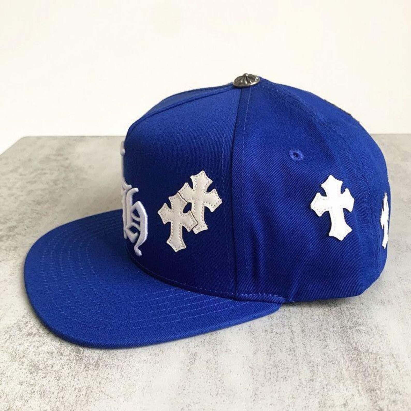 Chrome Hearts Cross Patch Baseball Hat Etsy