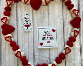 Valentine Pocket Card & Corresponding Finger Puppet