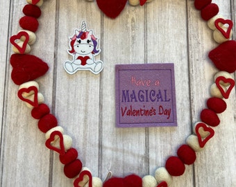 Valentine Pocket Card & Corresponding Finger Puppet