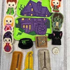 Three Witches and Magic Spells, Quiet Play, Pretend Play, Felt/Flannel Board Activities, Party Gifts