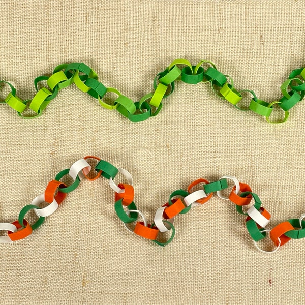 Paper Doll Chain Etsy