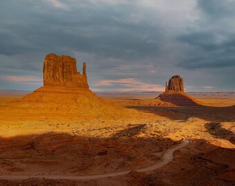 The Mittens at Monument Valley Print, Classic Southwest Fine Art Photography