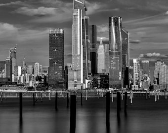 Old and New, Hudson Yards Print, New York City Skyline Photography