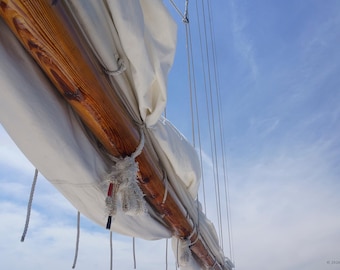 Aboard the Oystercatcher, Chesapeake Bay Sailing Fine Art Photography
