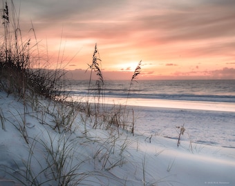 Ocracoke Sunrise Print, OBX Coastal Fine Art Photography