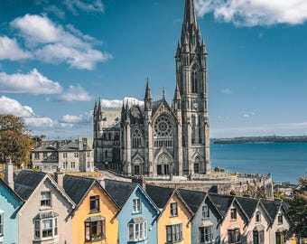 Cobh Ireland Print, St Colman's Cathedral Fine Art Print