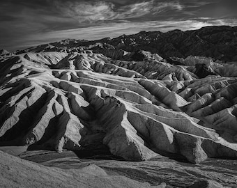 Zabriskie Point Print, Death Valley Fine Art Photography