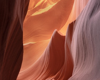 Allure,  Antelope Canyon Abstract Print – Arizona Nature Fine Art Photography