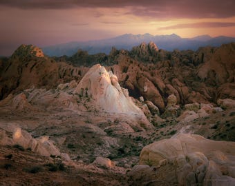 Valley of Fire Landscape Print, Nevada desert Fine Art Photography