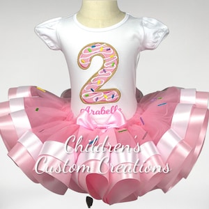 Two Sweet Outfit, Donut Birthday Tutu Set, Two Sweet Birthday Outfit, Sweet Celebration Shirt,Two Sweet Donut Birthday Shirt,Doughnut Shirt