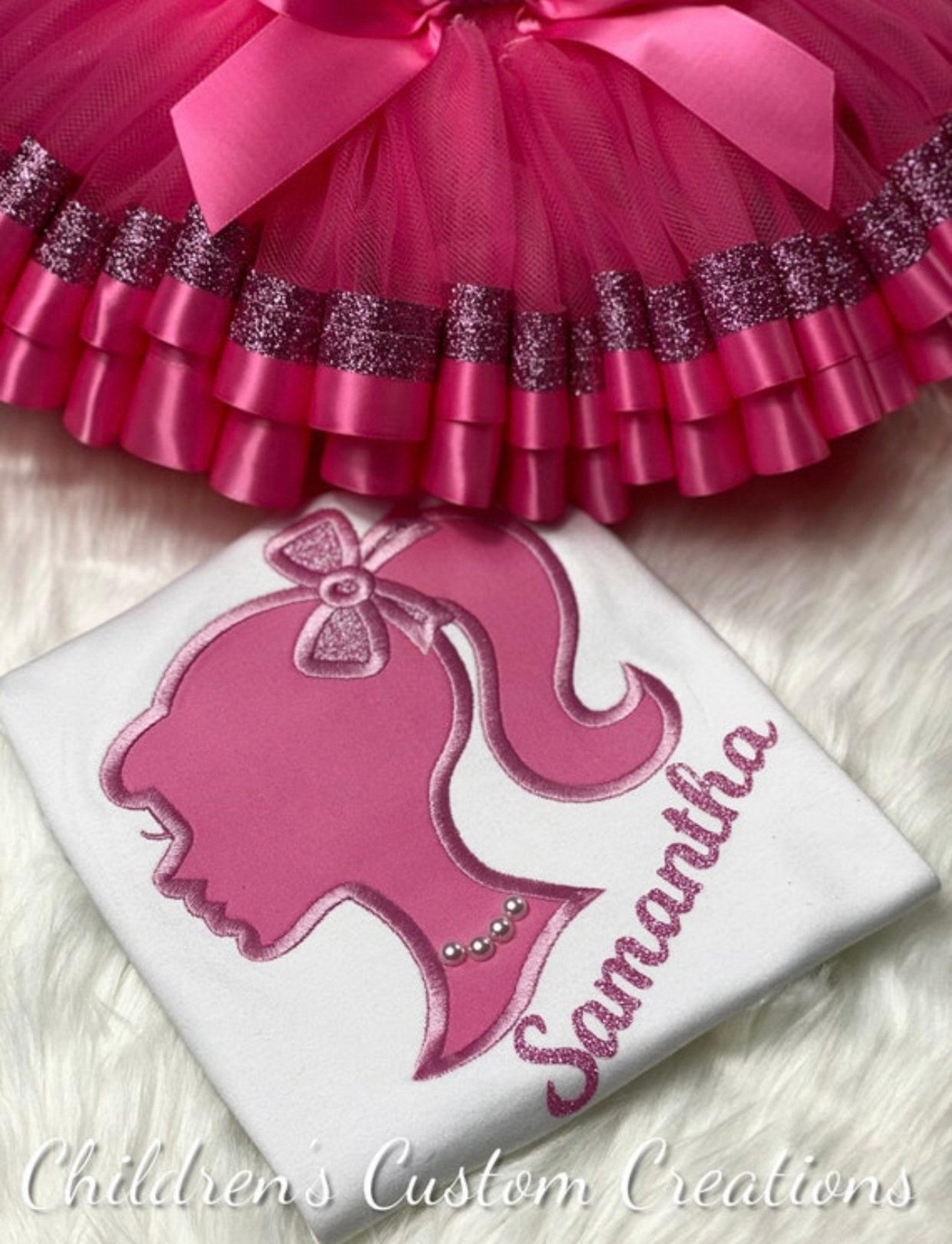 Barbie Birthday Outfit Barbie Outfit Birthday Dress Girl | Etsy