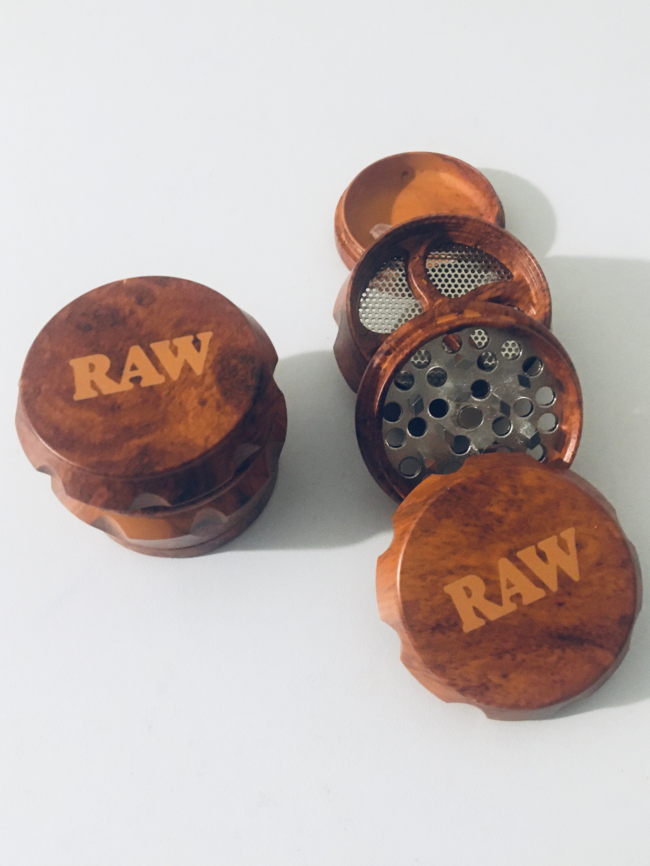 High Quality Raw Wooden Grinder 4 Parts Shredder High Quality Etsy Ireland