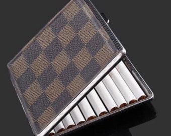 Louis Vuitton Vintage Monogram Cigarette Case - Brown Tech