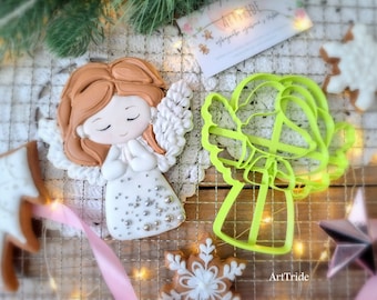 Angel cookie cutter