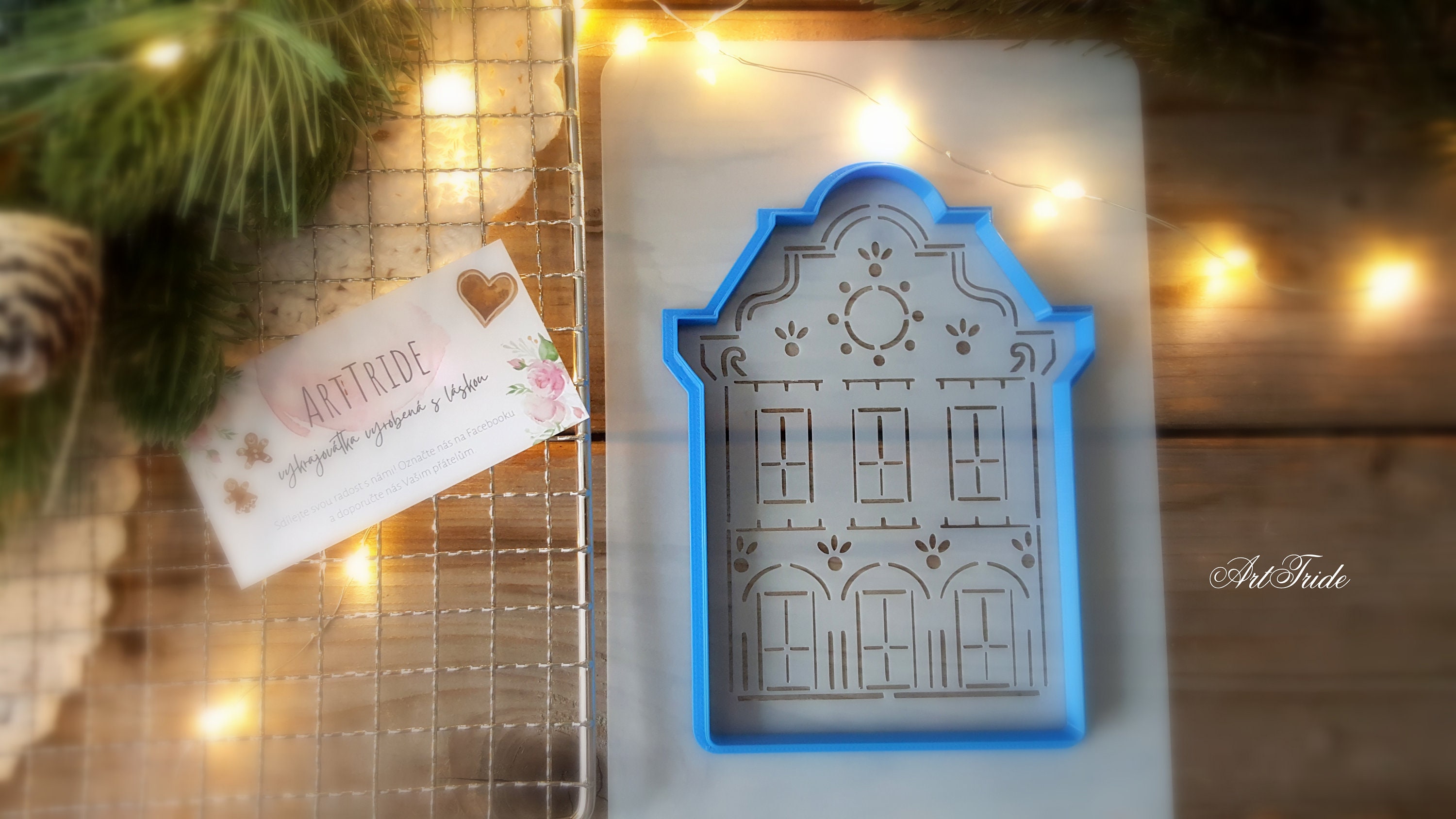 Cookie Cutter House Stencil - Etsy