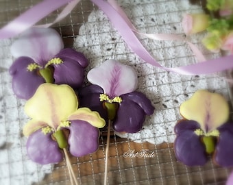 Cookie cutters iris flower