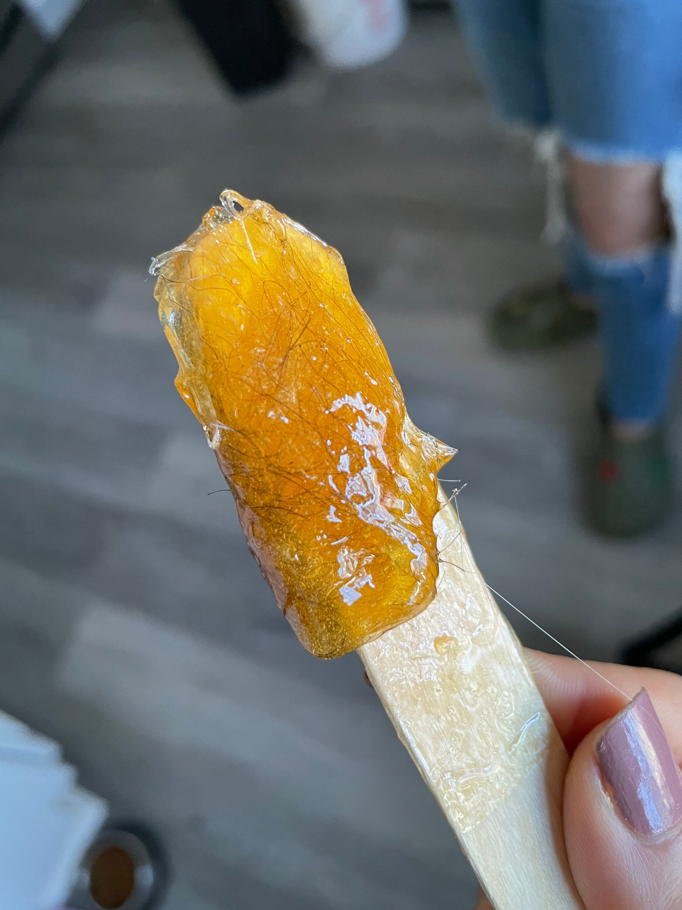 The Essentials Tools for Sugaring at Home Prep Body Powder, Wooden