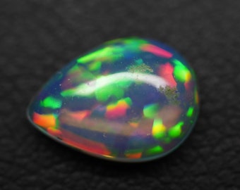 2.60 Cts Size Brilliant Smoked Ethiopian Opal Oval Cabochon 10x13 MM