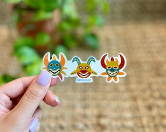 Vejigantes 4" Sticker | Puerto Rico | PR | Boricua | Vejigantes | Cultura | Caribbean | Carnival | Festival | Fiesta