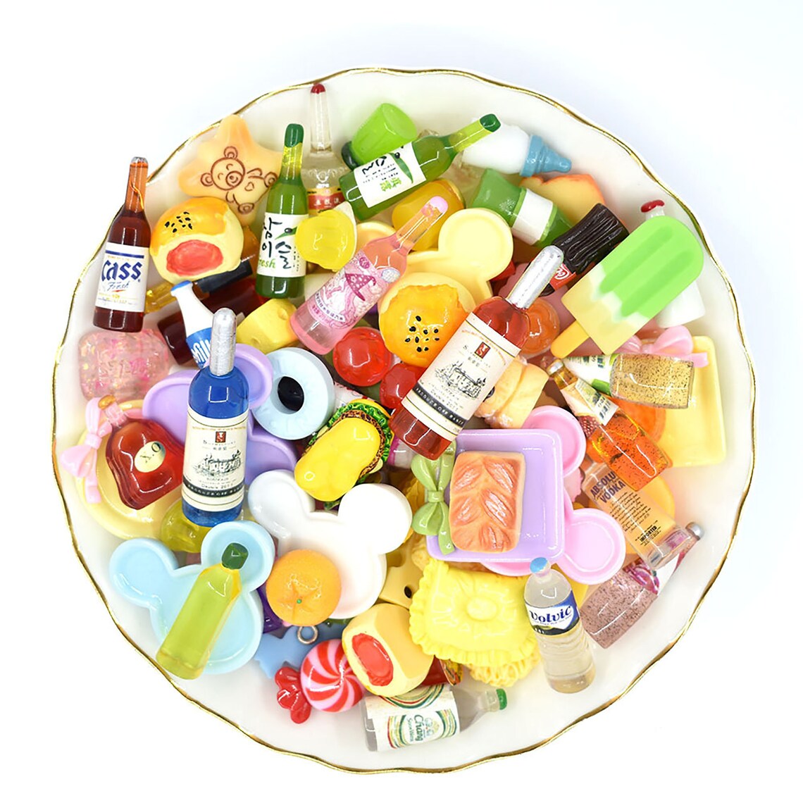 10pcs cute funny Miniature food play blind bag mystery Etsy