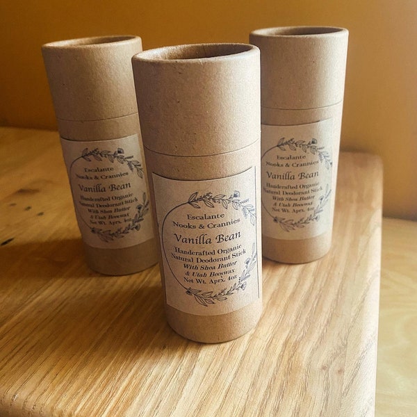 Organic Deodorant Sticks