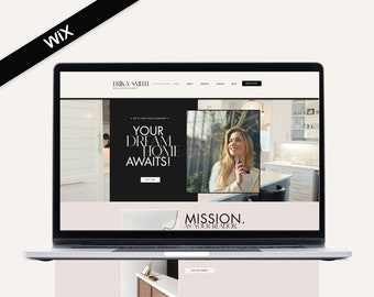 ES Realtor — Wix Website Template Design | Real Estate Website | Lifestyle Website | Ecommerce Website | Female Entrepreneurs