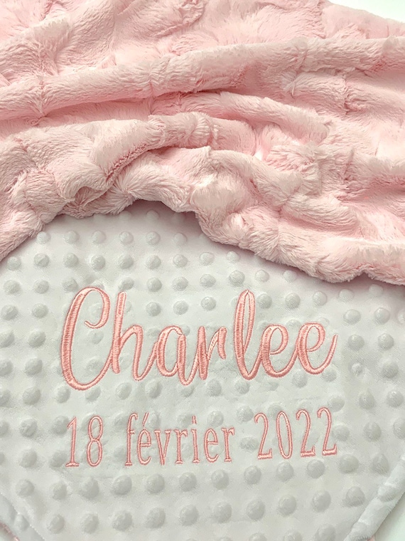 Couverture bébé personnalisée Couverture bébé brodée Baby shower