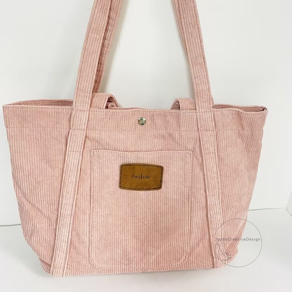 Corduroy Tote Bag Etsy
