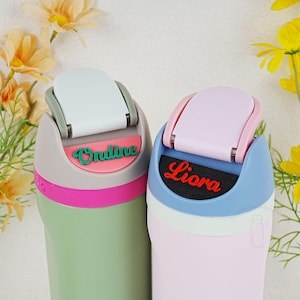 Custom Owala Freesip Name Plate, Personalized Owala Bottle Name Plates, Name Tag for Owala Tumbler Tag, Owala Bottle Accessories, Gifts Idea