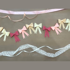 Bow Party Decor, Ribbon Bridal Shower Decor, Coquette Themed Party Supplies, She&#39;s Tying the Knot, Mauve, Girl Bow 1st Birthday Cake Smash