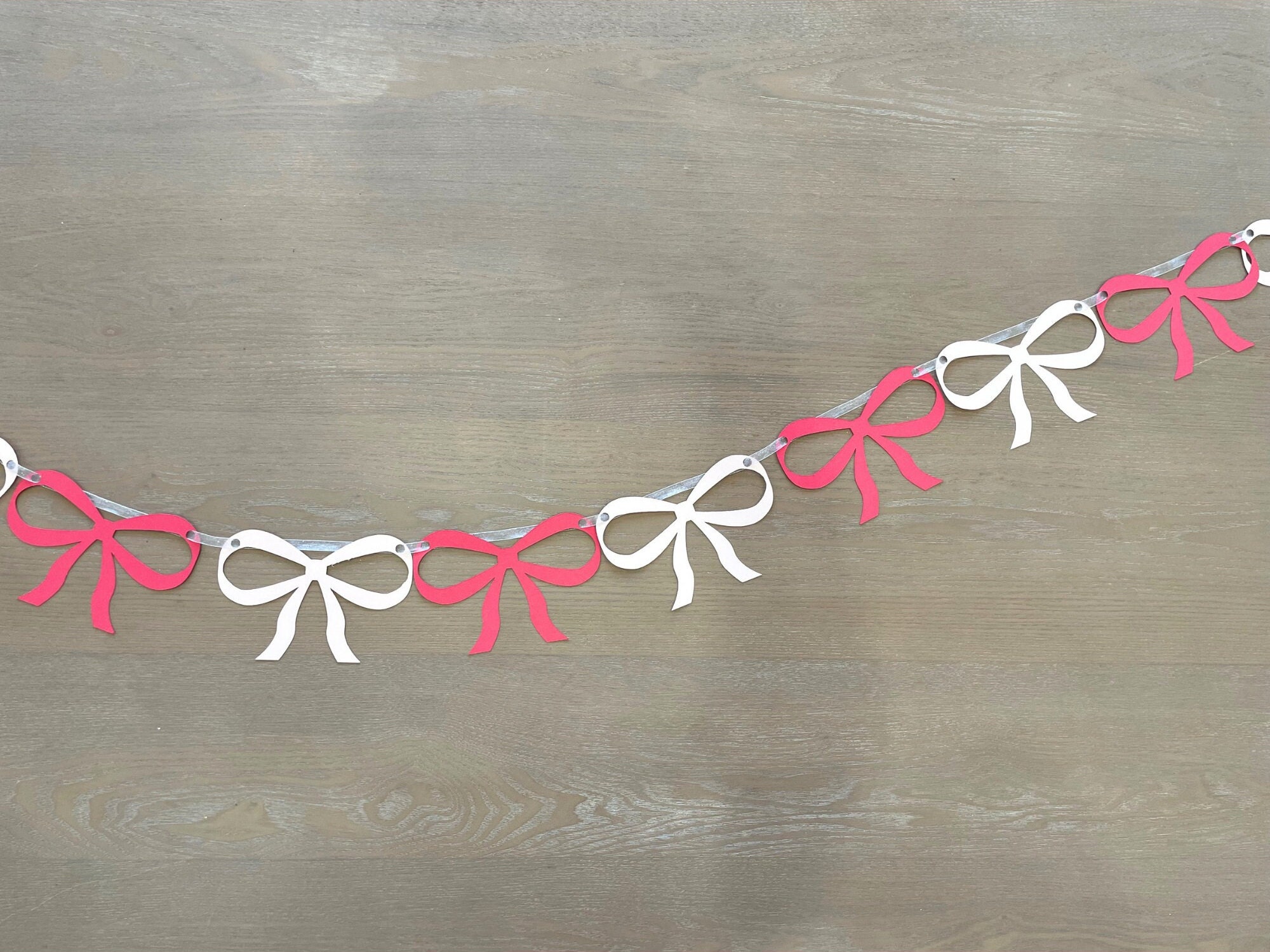 Ghirlanda Con Fiocco Rosa Per Feste - Decorazione Per Addio Al Nubilato
