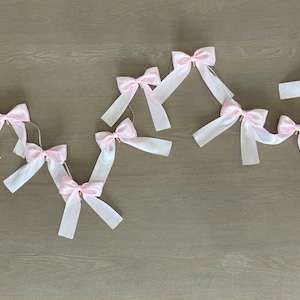 10PCS White Imitation Pearl Bow Cake Toppers - Plastic Cupcake Decorations For Birthday, Wedding, Christmas