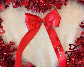 Segnaposto personalizzati con nome a nastro, etichette personalizzate con nome a fiocco per matrimoni, biglietti per addio al nubilato e festa nuziale, nastro per bicchieri da cocktail