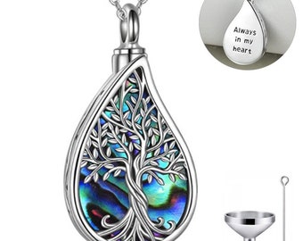 Metal Urne Crémation Collier Pendentif Cendres Holder Mini Keepsake silver box Ly Metal Urne Crémation Collier Pendentif Cendres Holder Mini Keepsake silver box Ly