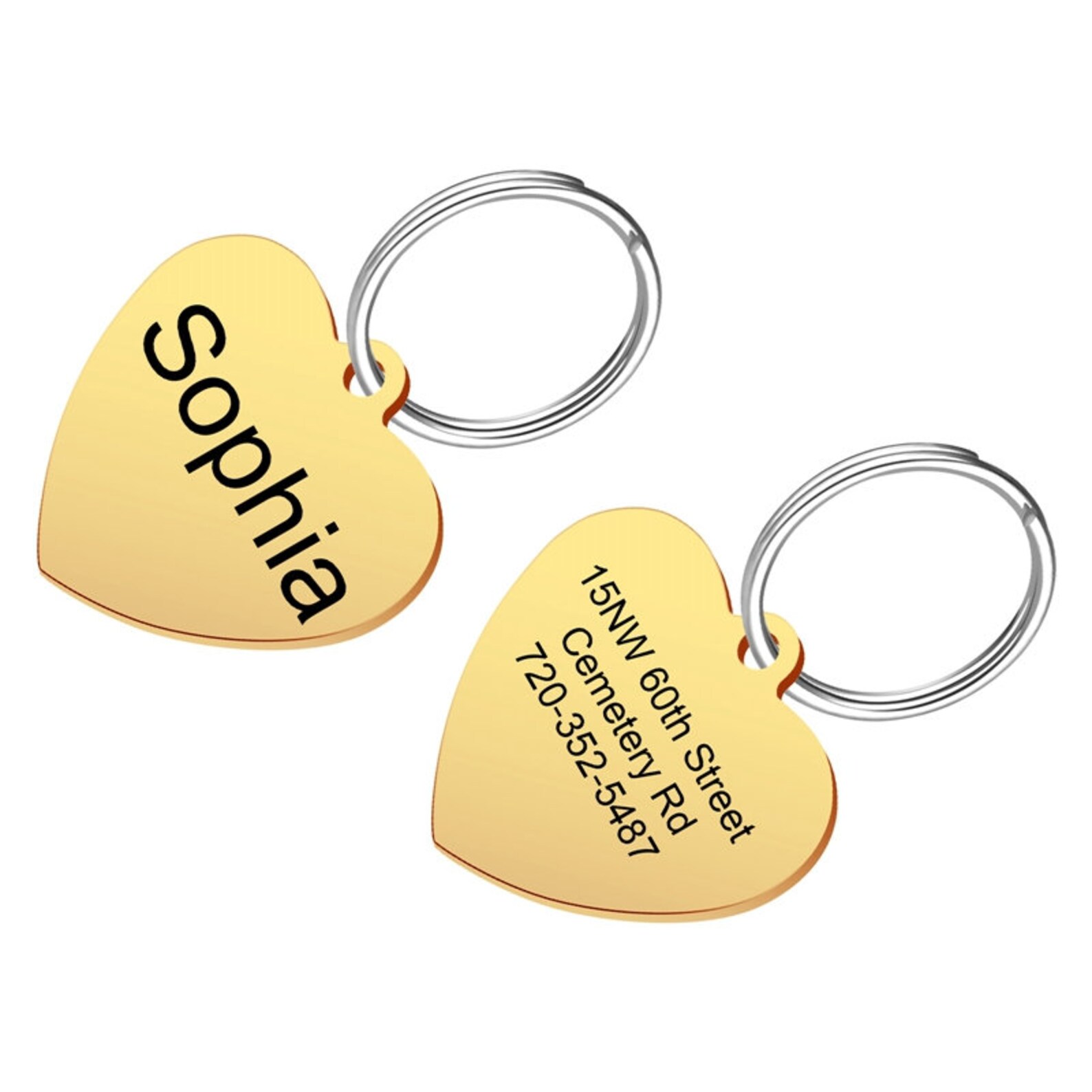 Personalized Dog TagEngraved Dog Tag for DogsPet ID Etsy