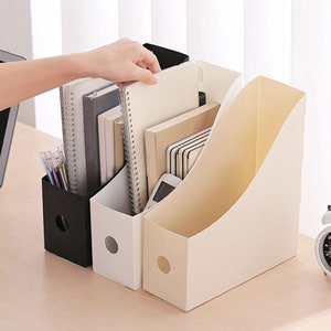 Plastic Clear File Document Case Storage Box Holder Paper Office School  Supplies