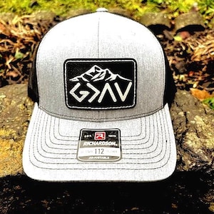 Custom Leather Hat Christian Gift Appreciation Present Faith Accessory Religious Headwear Trucker Style Snapback Cap Engraved Patch