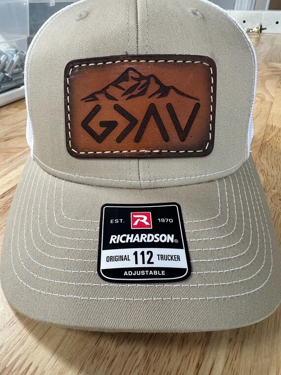 Custom Leather Hat Christian Gift Appreciation Present Faith  display picture 2