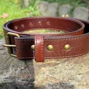 Custom Engraved Belt Personalized Nameplate Design Premium Leather Construction Handmade Quality Craftsmanship Brass Hardware Detail Wedding Party Gift Birthday Present Idea Masculine Accessory Formal Wear Option Casual Style Versatility