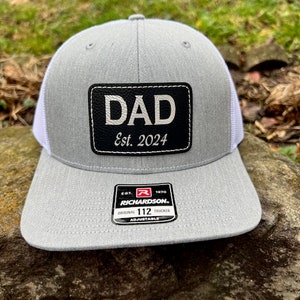 Dad Hat Dad Patch Cap Dad Richardson 112 Trucker Yupoong Hat Dad Birthday Gift New Dad Pregnancy Announcement Gift Dad Cap