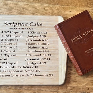Christian Cutting Board Gift for Her House Warming Gift Christian gift Wedding Gift