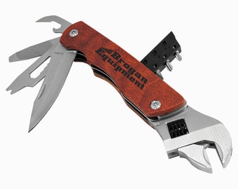 Personalized Multi Tool, Christmas Gift, Gift for Him, Groomsmen Gifts, Custom Wench