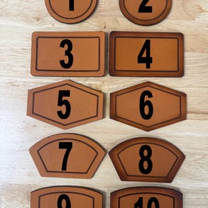 Personalized Hat Patch Custom Design Leather Badge Business Logo Laser Etched Genuine Branded Headwear Piece Customization Service