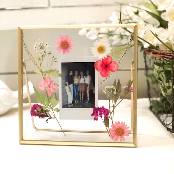 Glass Frame for Pressed Flowers Etsy