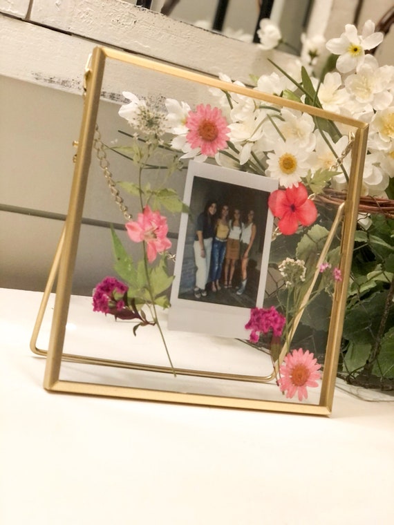 Press Dried Flower Glass Picture Frame,family Photo Display Stand Back,home  Decor,diy Surprise Gift Anniversary Birthday Wedding for Her -  Norway