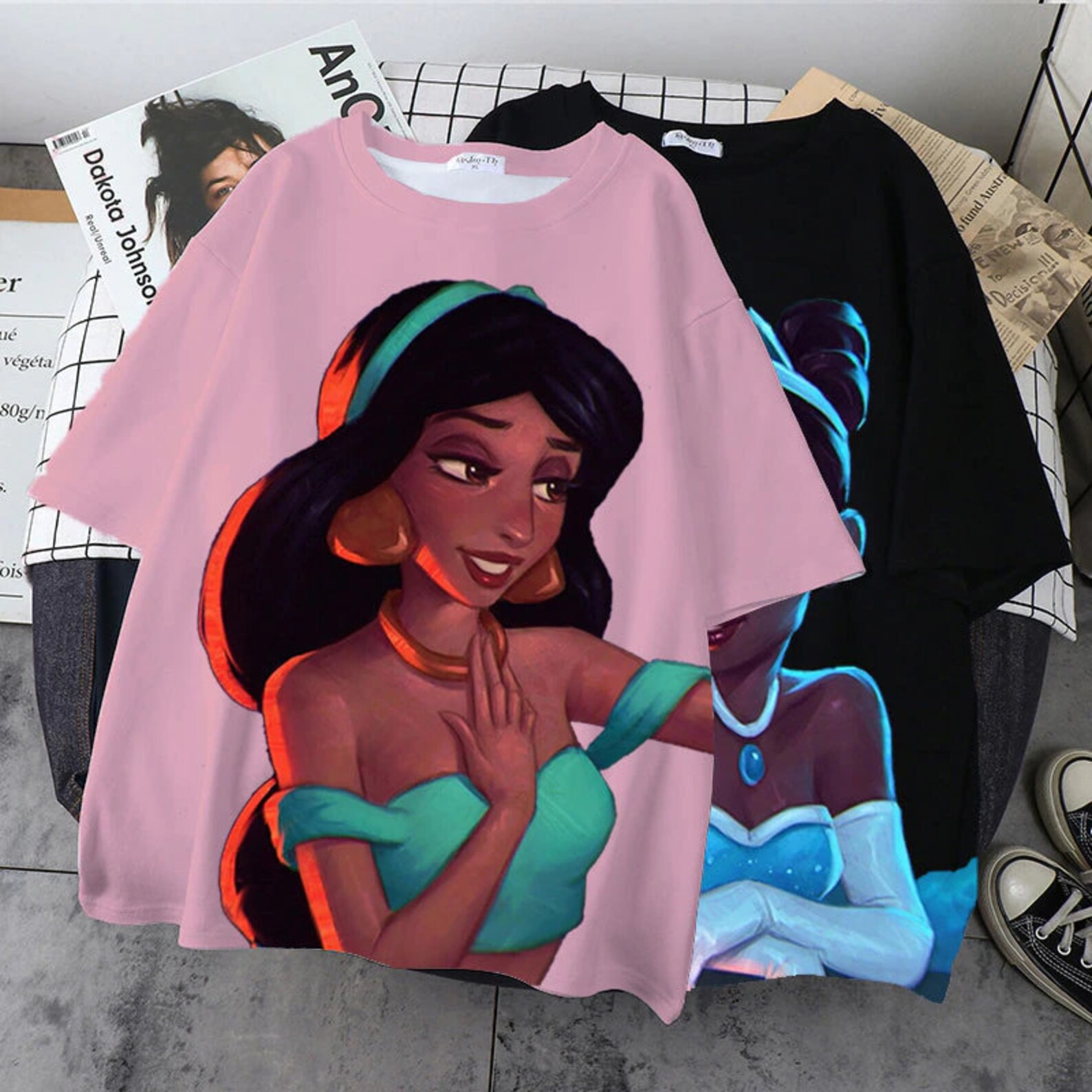 Jasmine Princess Shirt Disney Princess Jasmine Shirt Disney Etsy
