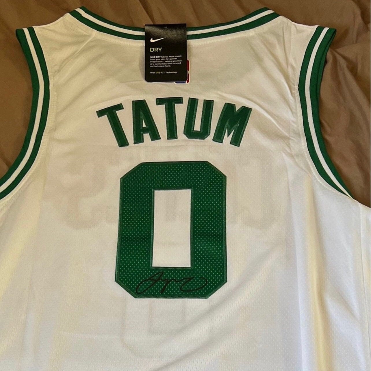 green tatum jersey